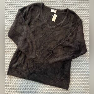 Old Navy Soft Fuzzy Black Sweater